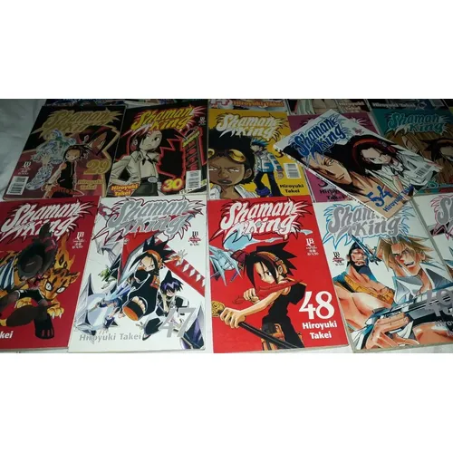 Lote Com 29 Quadrinhos Mangá Shaman King Hiroyuki Takei - Imagem 8