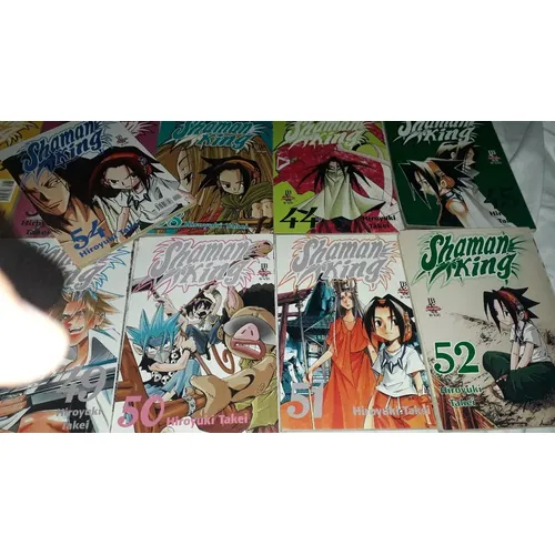 Lote Com 29 Quadrinhos Mangá Shaman King Hiroyuki Takei - Imagem 12