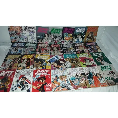Lote Com 29 Quadrinhos Mangá Shaman King Hiroyuki Takei - Imagem 3