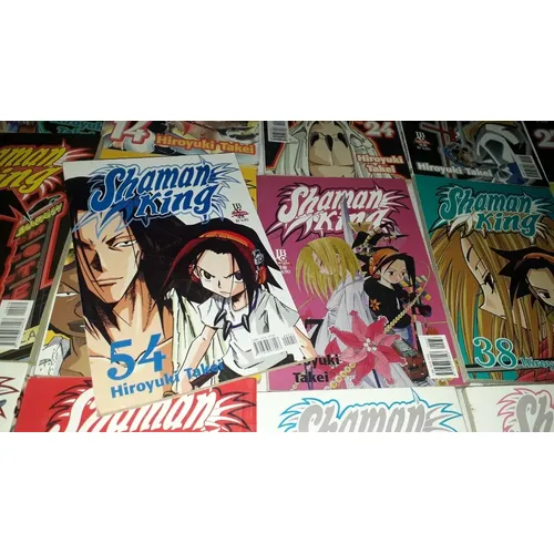 Lote Com 29 Quadrinhos Mangá Shaman King Hiroyuki Takei - Imagem 14