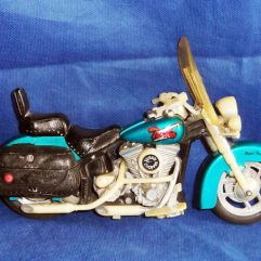 Antiga Moto Turbo Toy State 1994 No Estado Para Reparo 24cm