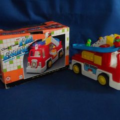 Antigo Carrinho Cling-circle Fire Engine C/caixa Para Reparo