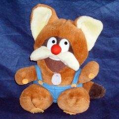 Antigo Gatinho De Pelúcia Estilo Desenho De Seriado Japonês