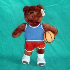 Antigo Urso Jogador De Basquete Patamates Da Pms