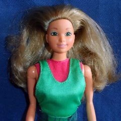 Boneca Antiga Barbie Estrela Pulsos Flexíveis No Estado 29cm