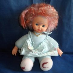 Boneca Antiga Usada Estrela Corpo De Pano Com Manchas 30cm