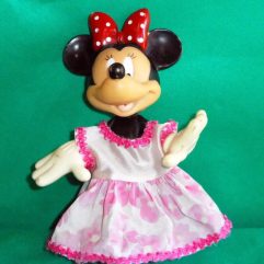 Boneca Minnie 23cm Altura Original Disney Usada