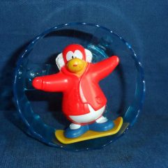 Boneco Club Penguin Usado Disney Movido A Corda Funcionando
