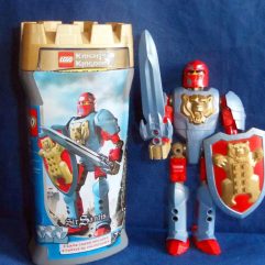 Boneco Lego Knights Kingdom Sir Santis Na Caixa Usado 20cm