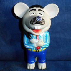 Boneco Ratinho Xaropinho Usado Com Defeito 16cm De Altura