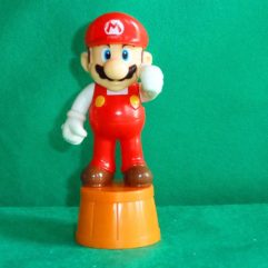 Boneco Super Mário Roupa Vermelha Usado Com 12cm Altura
