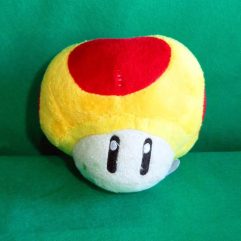 Boneco Cogumelo Do Super Mário Usado Pelúcia 10cm Nintendo