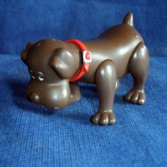 Cachorrinho Antigo Usado Estrela Articulado 9cm Comprimento