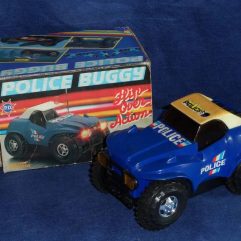 Carrinho Antigo Police Buggy Flip Over Action Caixa Original