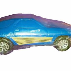 Carrinho Antigo Usado Plástico Bolha 40cm Porsche Anos 90