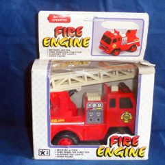 Carrinho De Bombeiros Antigo Fire Engine Para Reparo Caixa