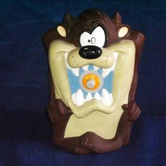 Cofrinho De Brinquedo Do Personagem Taz Da Warner Bros 1997