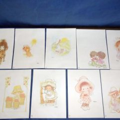 Lote Com 9 Raros Papeis De Carta Antigos Variados