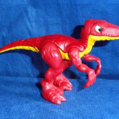 Dinossauro Articulado Da Mattel De 2011 Usado 11cm De Altura