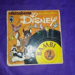 Disquinho Bambi Da Coleção Historinhas Disney Usado Da Abril