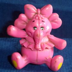 Elefante Rosa Miniatura De Vinil Original Da Disney