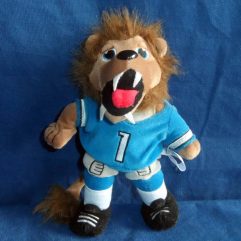 Leão Pelúcia Detroit Lions Usado Forever Collectibles 23cm