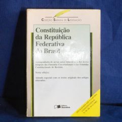 Livro Constituição Rep Fed Do Brasil 31ª Edição Usado 2003