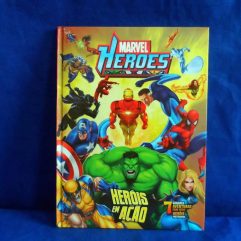 Livro Usado Marvel Heroes Heróis Em Ação De 2009
