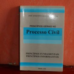 Livro Usado Princípios Gerais No Processo Civil Procam 1997