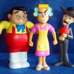 Lote 3 Brindes Mc Donalds Turma Do Chaves Usados No Estado