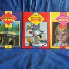 Lote 3 Livros Da Coleção Desenho E Pintura Da Editora Globo