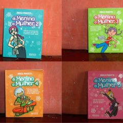 Lote 4 Livros Coleção De Menina A Mulher De Drica Pinotti