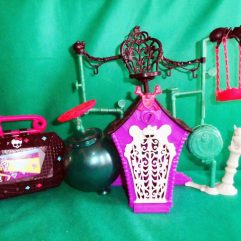 Monster High Cripta Secreta Incompleta Usada Mattel 2013