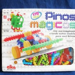 Pinos Mágicos Elka Usado Na Caixa Incompleto No Estado
