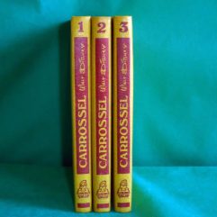 Rara Coleção 3 Livros Carrossel Walt Disney De 1968 Usada