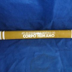 Raro Atlas Escolar E Didático Do Corpo Humano Dos Anos 80