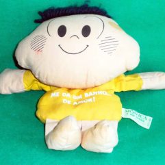 Raro Boneco Cascão 23cm Blusa Me Dá Um Banho De Amor Jobrin
