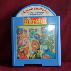Raro Cartucho Vila Sésamo Do Fisher Price Aprende Con Música