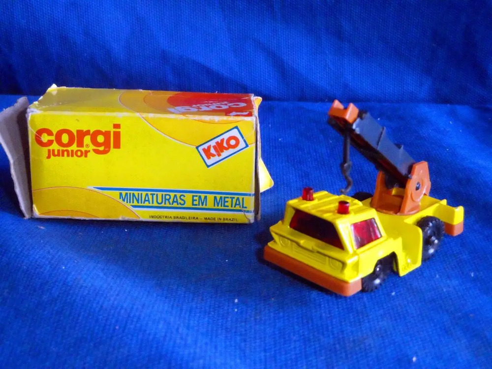 Raro Corgi Junior Kiko Guindaste Móvel Na Caixa Original