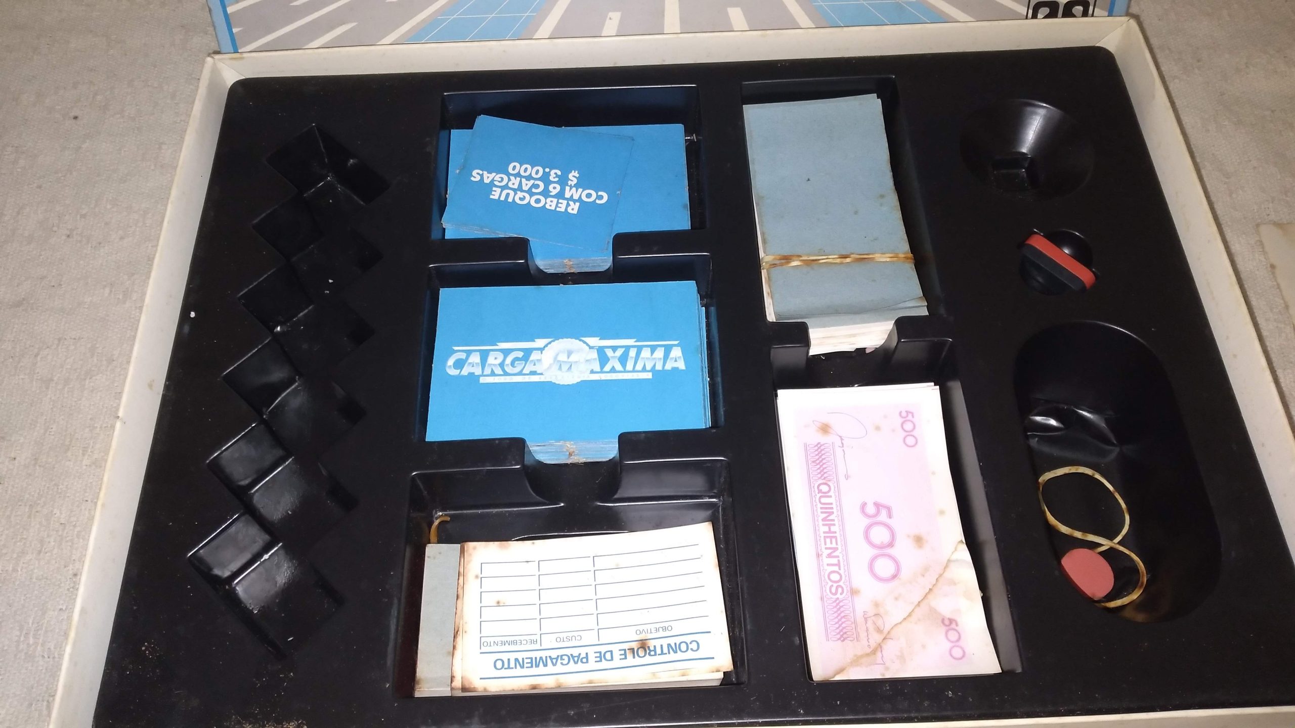Raro Jogo Carga Máxima da Grow na Caixa Original dos anos 80 - Imagem 2