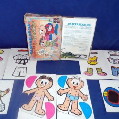 Raro Jogo Fantasias Da Mônica E Cebolinha Grow Dos Anos 80