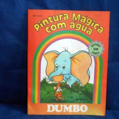 Raro Livo Pintura Mágica Com Água Dumbo Disney Anos 80 Usado