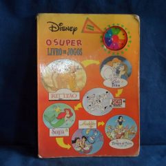 Raro Livro O Super Livro De Jogos Disney Com Avarias De 1999