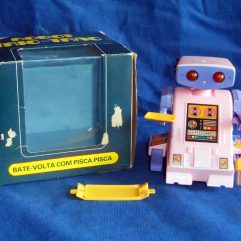 Raro Robot Tric-trac Da Trol Dos Anos 70 Na Caixa Original