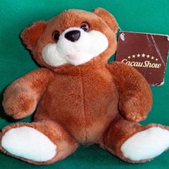 Urso De Pelúcia Usado Promocional Cacau Show 15cm De Altura