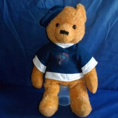 Urso Pelúcia Usado Jogador Baseball New York Mets Good Stuff
